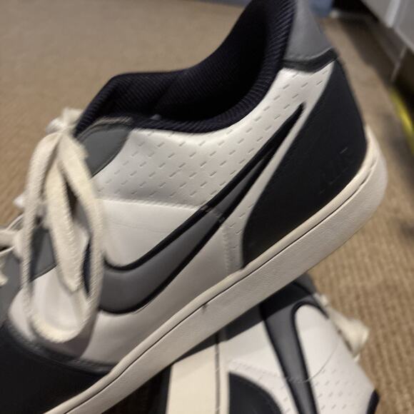 Men's Size 15 US Nike Infiltrator 2007 Sneakers Navy Blue White Gray 311191-109 - Picture 9 of 11